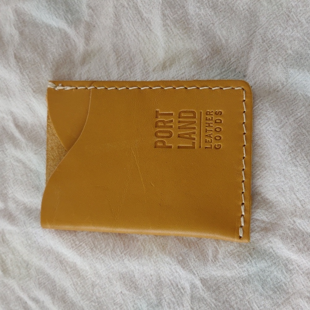 Portland Leather goods minimalist card holder
